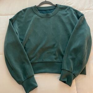 Lululemon Softstreme Perfectly Oversized Cropped Crew